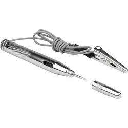 KFZ 16491 - Garage - Autoelektrik Prüflampe - Garagenbedarf für die Autoelektrik, ideal zur schnellen Fehlersuche bei 6, 12 und 24 V Spannungen. Mit 60 cm Kabellänge für einfache Handhabung.