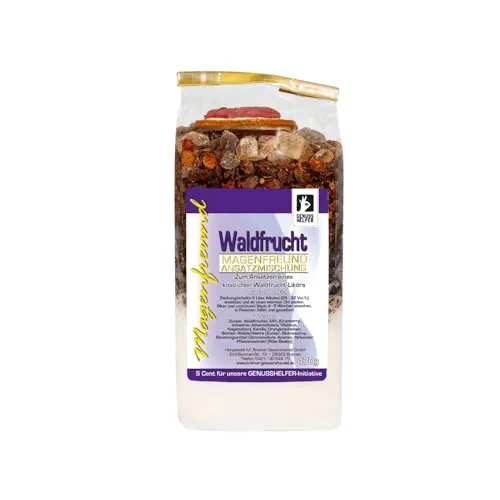 Bremer Gewürzhandel Magenfreund Ansatzmischung Waldfrucht, ohne künstliche Zutaten, Likör selber machen, 450g