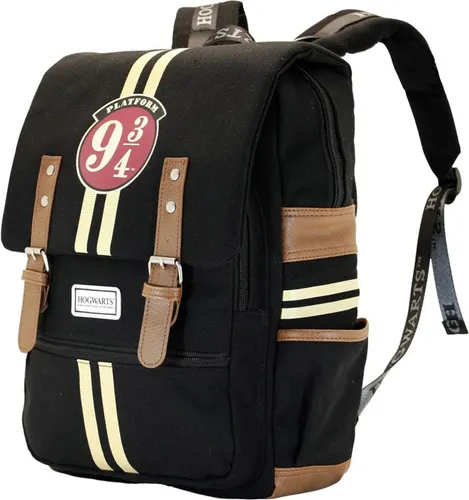 Karactermania Oxford Harry Potter Gleis 9 3/4 Tagesrucksack - Damentaschen, stylischer Rucksack aus Baumwolle mit ikonischem Harry Potter Design für Fans und Magie-Liebhaber.