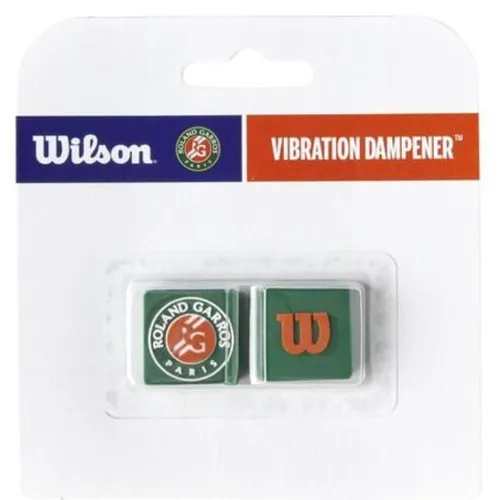 Wilson Schwingungsdämpfer Roland Garros dunkelgrün/orange - 2 Stück