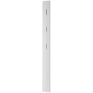 GERMANIA Wandgarderobe COLORADO 3255-84 – Weiß mit 3 Haken in weiß von Germania