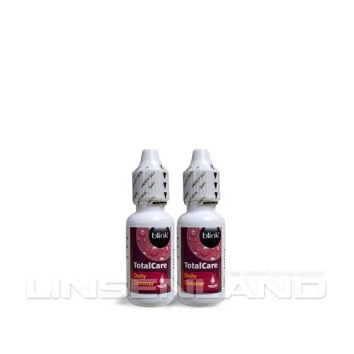 Total Care Reiniger | 2 x 15ml Reinigungslösung harte Kontaktlinsen | MHD 03/26
