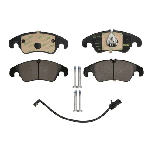 Bremsbelagsatz TEXTAR 2440903, Vorne - Bremsbeläge für optimale Sicherheit, ECE R90 zertifiziert, mit Verschleißkontakt und langlebigem Low-Metallic Material, ideal für viele Fahrzeugmodelle.