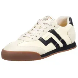 Gant Sneaker Lederimitat/Textil Beige/Schwarz 42 EU - Sneaker in Beige/Schwarz, aus hochwertigem Lederimitat und Textil, ideal für einen lässigen Look und höchsten Komfort.