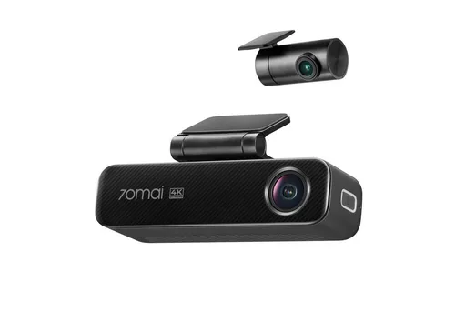 70mai Dashcam M800-2 mit 4K Frontkamera und 1080P Heckkamera - Hochwertige 4K Dashcam mit HDR und integriertem GPS für klare Aufnahmen bei jedem Licht. Ideal für sicheres Fahren und unvergessliche Momente. 128 GB Speicher für umfangreiche Videoaufnahmen.