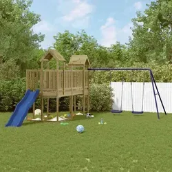 vidaXL Spielturm aus imprägniertem Kiefernholz