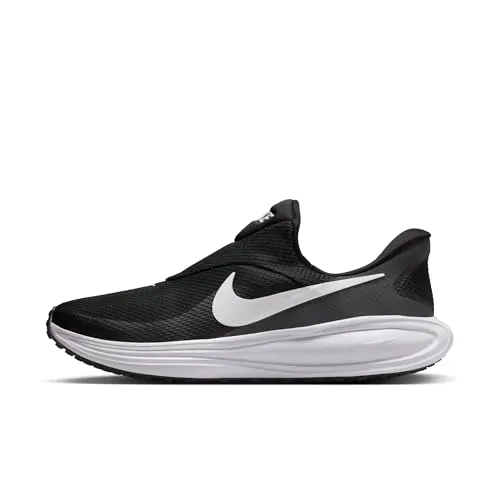 Nike REVOLUTION 8 EASYON Laufschuh schwarz 42 EU - Sportlicher Laufschuh mit EasyOn-Technologie für einfaches Anziehen. Atmungsaktives Obermaterial und hochgradige Dämpfung sorgen für Komfort beim Laufen.