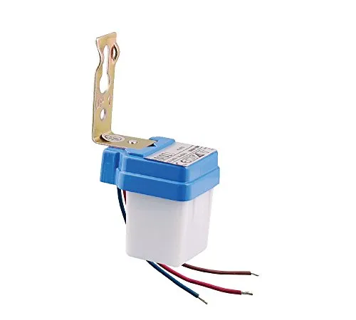 Dämmerungsschalter, Dämmerungssensor Lichtsensor Tag/Nacht Schalter Licht Switch für automatische nächtliche Beleuchtung, ideal für Hausfronten, Grundstücke und Schaufenster Led geeignet 6A (1380W)