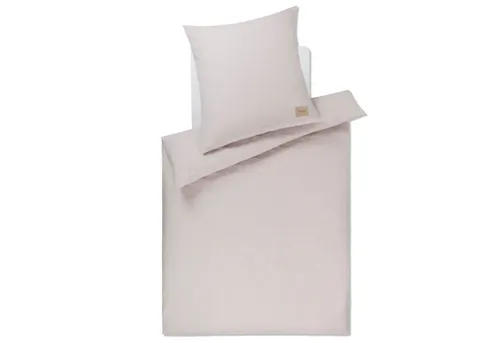 JOOP! Bettwäsche Soft 45001 7 Cream Flanell, Flanell, 3 teilig, Kariert, Karo, Pepita