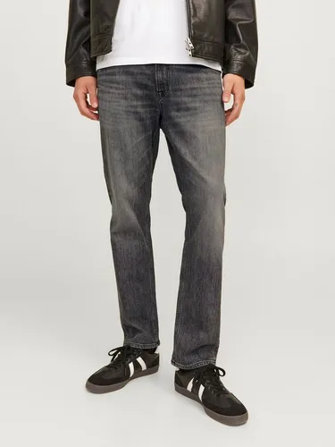 Jack & Jones Regular-fit-Jeans JJICLARK JJORIGINAL AM NOOS grau 30 - Modische Regular-fit-Jeans aus 98% Baumwolle mit geringem Elasthananteil für optimalen Tragekomfort. Ideal für lässige Outfits. Perfekt für den Alltag!