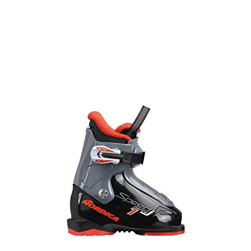 Nordica SPEEDMACHINE J 1 Skischuhe - schwarz Gr. 18.5 - Skischuhe für Kinder, bieten exzellenten Komfort und Kontrolle auf der Piste.
