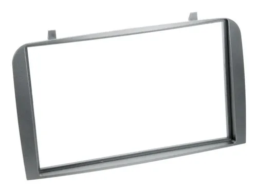 Doppel-DIN Radioblende Alfa 147 GT ab 2005 black line - Farbe dunkelgrau Blende