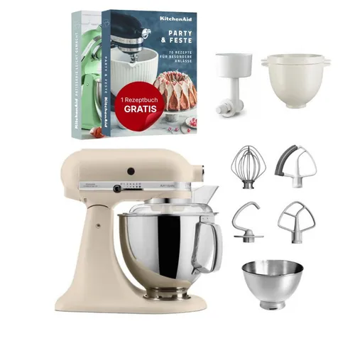 KitchenAid Küchenmaschine KitchenAid 4,8 L 5KSM175 Kuechenmaschine Breadlover Set