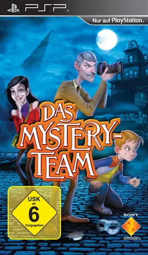 Das Mystery-Team für Sony PSP (2011) - Adventure-Spiel für die Sony PSP, ideal für junge Detektive ab 6 Jahren, packende Rätsel und spannende Geschichten erwarten dich!