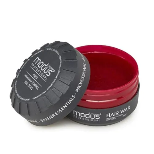 Modus Hair Wax Professional Maximum Control 150ML - 2 Stück - Für den perfekten Style: Modus Hair Wax bietet maximum Kontrolle und starken Halt für trendbewusste Männer. Ideal für kreative Frisuren und langanhaltende Looks.