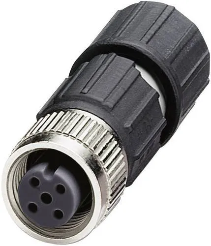 Phoenix Contact 1641688 Sensor-/Aktor-Steckverbinder, unkonfektioniert M12 Buchse, gerade Polzahl Sensoren: 4 1 St.