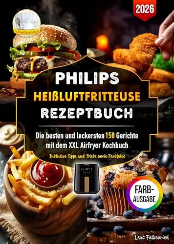 Philips Heißluftfritteuse Rezeptbuch
