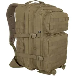 US Cooper Rucksack Large camel - Vielseitiger Rucksack für Freizeit, Reisen und Wandern. Mit 40 Liter Fassungsvermögen, ergonomischen Tragegurten und MOLLE-Aufnahmepunkten für maximales Outdoor-Erlebnis.