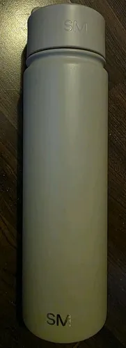 Simple Modern Trinkflasche mit Strohhalm | Wasserflasche Edelstahl Isolierte für