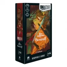 Unmatched: Rotkäppchen vs Beowulf Brettspiel - Gesellschaftsspiel für 2-4 Spieler, mit einzigartigen Charakteren und strategischen Kämpfen. Erlebe die aufregende Rückkehr von Rotkäppchen und ihre spannende Geschichte im Wald!