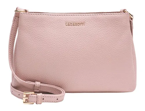 Lazarotti Bologna Leder Umhängetasche Damen | 3 Hauptfächer für optimale Organisation - Damen-Schultertaschen, leicht und kompakt mit 3 Hauptfächern für perfekte Ordnung; ideal für Alltag und besondere Anlässe.