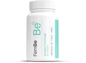 D-Chiro + Myo Inositol Komplex mit Folsäure Kapseln - Be5 FemBe - Folsäure zur Unterstützung der Hormonbalance & Zyklus, nur 2 Kapseln täglich für effektive Wirkung ohne hohe Dosen.
