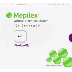 Mepilex 10x10 cm Schaumverband