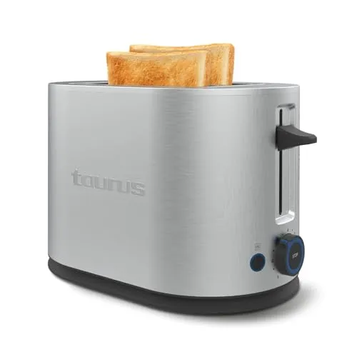Toaster Taurus TOAST II LEGEND 2R 900 W - Kompakter Toaster mit 900 W, ideal für knuspriges Toast und gleichmäßige Bräunung, perfekt für jede Küche.