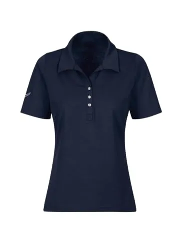 TRIGEMA Poloshirt mit Kristallsteinen von Trigema