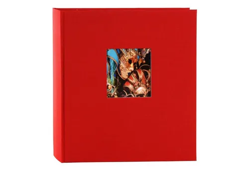 Goldbuch Fotoalbum 27 984 Album Bella Vista rot schwarze Seiten