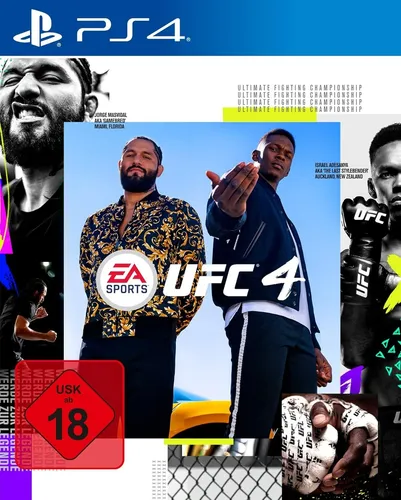 UFC 4 für PlayStation 4 - Sportspiel für PlayStation 4, erlebe die Entwicklung deines Kämpfers im neuen Karrieremodus und kämpfe in einzigartigen Umgebungen wie 'Kumite' und 'The Backyard'.