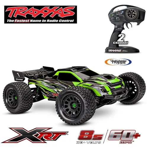 TRAXXAS TRX78086-4GRN XRT 4x4 VXL - Offroad Brushless Race Truck - RC-Modelle: 1/7 Truggy mit 4WD Antrieb, ideal für Offroad-Abenteuer und schnelle Rennen, perfekt für Action-Liebhaber.