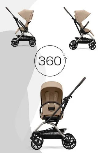 Buggy Eezy S Twist+ 2 Almond Beige von CYBEX