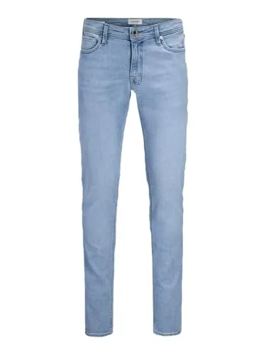 Jack & Jones Slim-fit-Jeans JJIGLENN JJFELIX AM 446 NOOS – Schmale Beinform in Blau