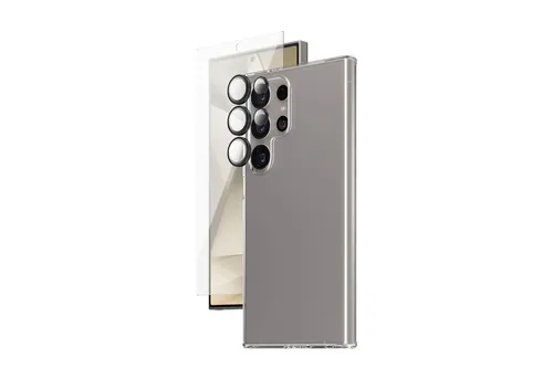 SAFE. by PanzerGlass 3-in-1 Schutz Set - für Samsung Galaxy S24 Ultra, stoßfest, kratzfest und umweltfreundliches Material