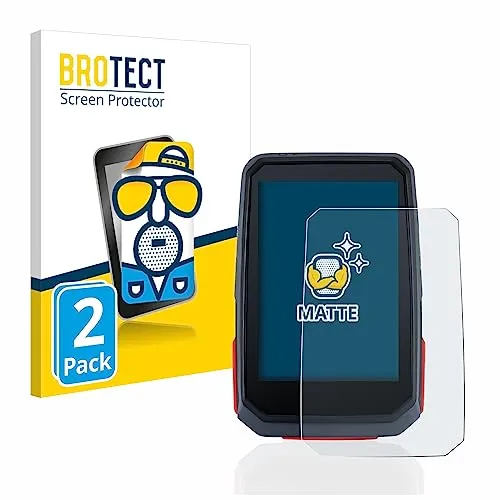 BROTECT Entspiegelungs-Schutzfolie für Sigma ROX 4.0 (2 Stück) Matte Displayschutz-Folie, Anti-Reflex, Anti-Fingerprint