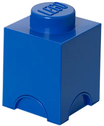 LEGO Aufbewahrungsstein STORAGE BRICK 1 1,2 Liter blau