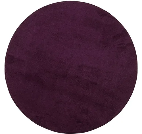 Gözze Runder Badezimmerteppich RIO in rot von Gözze