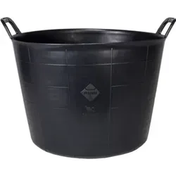 Rubi - Schwarze Tragetasche aus Kunststoff, 25 l, Flextub Nr. 1, 88771, Boada