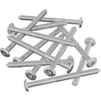 vidaXL Möbel-Schrauben 1200 Stück - Silber Stahl - Vielseitige Flachkopf-Möbelschrauben aus wetterfestem Stahl, ideal für Innen- und Außenprojekte. Mit zinkbeschichteter Oberfläche für hohe Langlebigkeit und Sicherheit. Perfekt für DIY und professionelle Anwendungen.