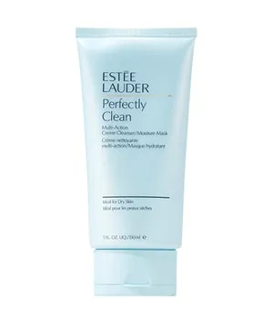 Estée Lauder Perfectly Clean Multi-Action Creme Cleanser/Moisture Mask 150 ml - Maske und Peeling, multi-funktionale Creme reinigt sanft und spendet Feuchtigkeit, ideal für trockene Haut und sorgt für einen strahlenden Teint.
