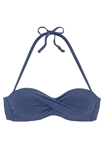 s.Oliver Bügel-Bandeau-Top blau