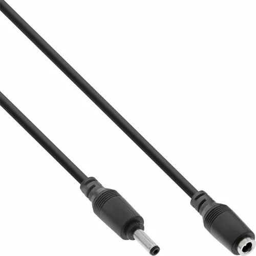 InLineDC Verlängerungskabel, DC Stecker/Buchse 5,5x2,1mm, 3m