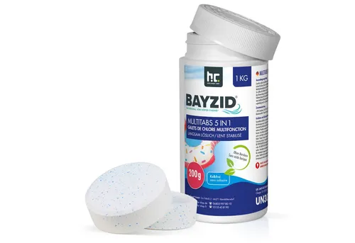 BAYZID Chlortabletten 1 kg BAYZID® Multitabs 200g 5in1 für Pools