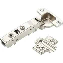 So-tech - Samet Master T52 Topfbänder Eckanschlag 110° Gedämpft + Montageplatte Mit Exzenterverstellung Möbelscharnier Schrankscharnier