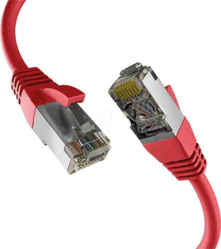 EFB CAT8.1 ROT 1,5m RJ45 PATCHKABEL S/FTP PIMF von M-CAB