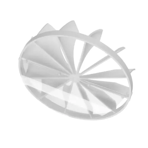 EUROPLAST Ø 100mm Rückstauklappe Rückschlagklappe für Wandventilator/Rückstauklappe 100mm für Lüftungsrohr