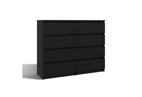 Raumhirsch Furniture Kommode, Schwarz, 138x97x40 cm