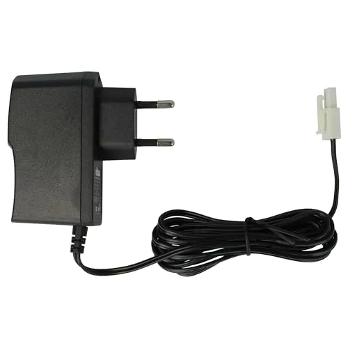 vhbw Ladegerät für RC-Akkus mit Tamiya Mini-Anschluss, RC-Modellbau Akkupacks - 200 cm 6 V