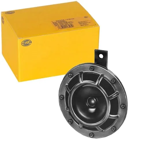 HELLA HEAVY DUTY HORN B133 - 24V - Hupen & Signalhörner, leistungsstarker Schalldruck von 110dB(A) für maximale Signalwirkung, ideal für den Einsatz in anspruchsvollen Umgebungen.